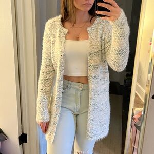 LOFT pastel knitted cardigan
